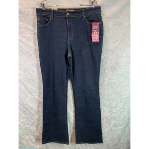 NWT! Signature by Levi's Women's Slimming At Waist Bootcut Jeans Misses 14 Long